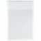 JAM Paper 10.5" x 14.5" Clear Plastic Button String Open End Envelopes, 12ct.